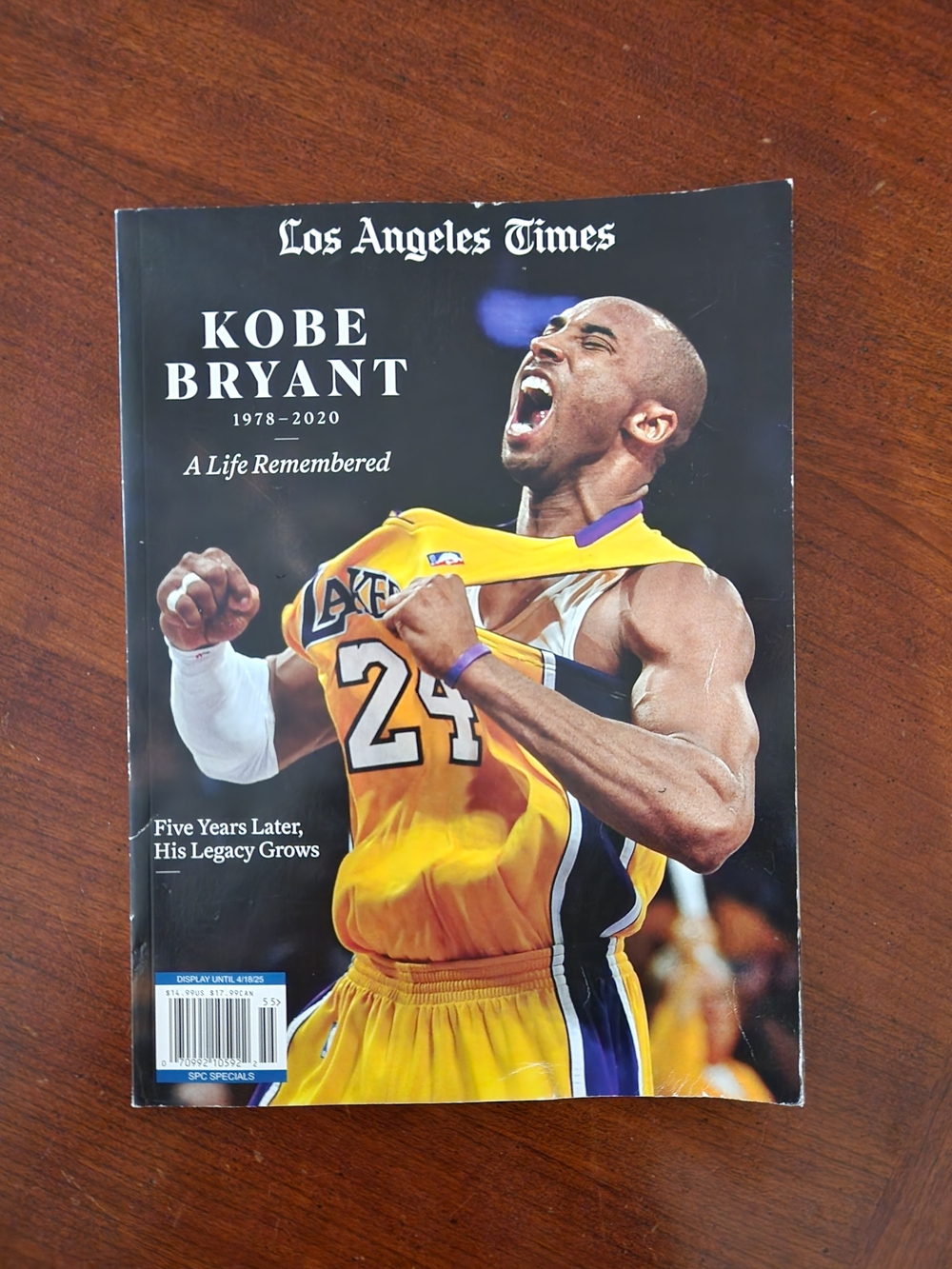 Los Angeles Times Kobe Bryant Issue